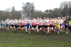 Senior boys, 2020 New Balance English Schools Champs., Sefton Park, Liverpool. Photo: David T. Hewitson/Sports for All Pics